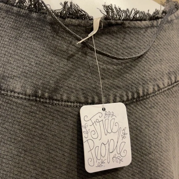 Free People Boho Embroidered Bell Sleeve Sweatshirt - Picture 7 of 10